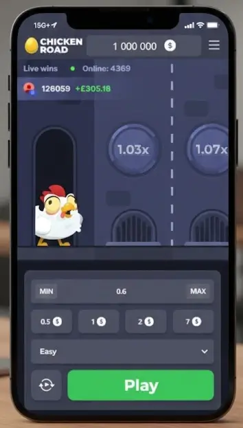 Aplikacja Chicken Road